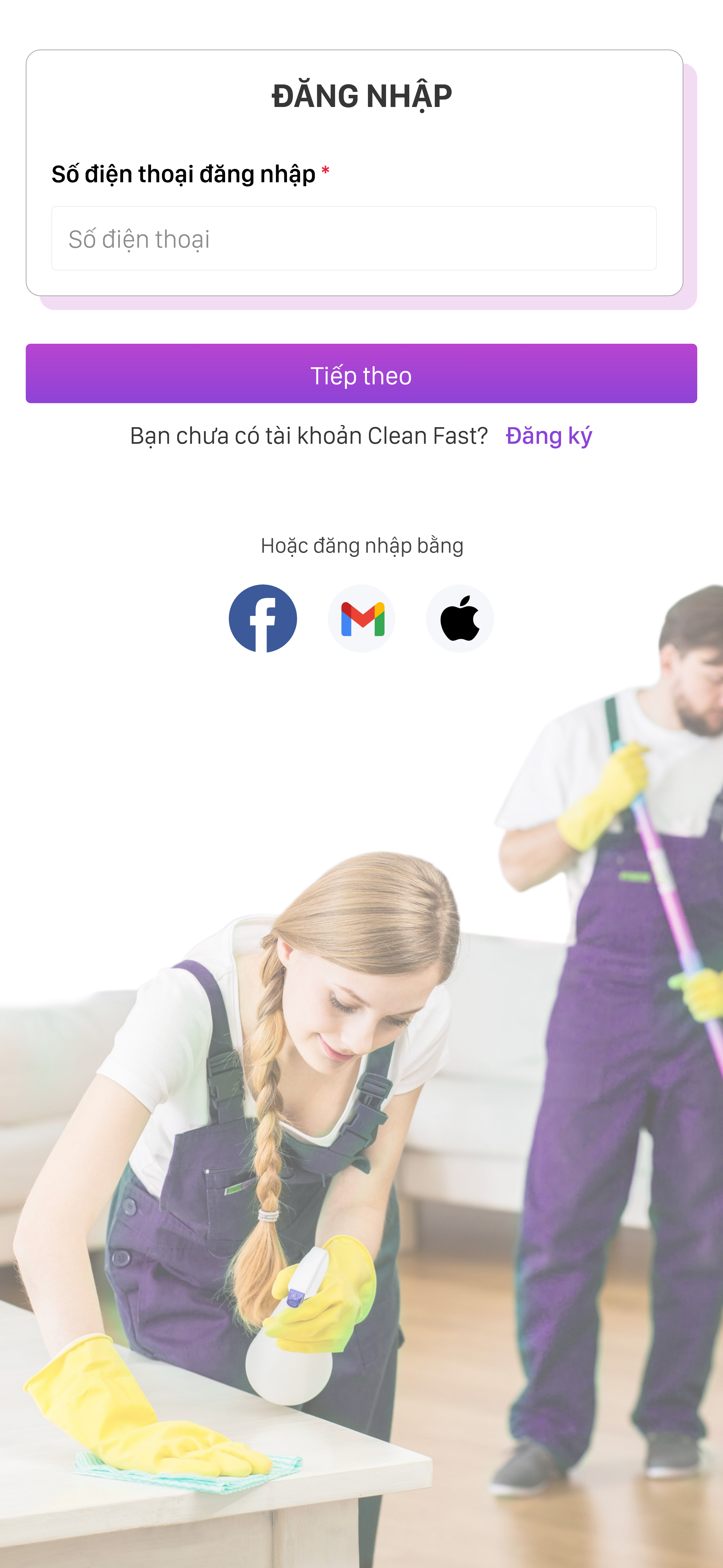 Giúp Việc Clear Fast